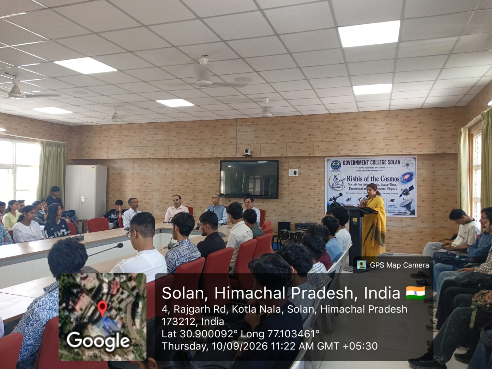 One-Day Workshop on Space Day Celebration – 2026 by Physics Department