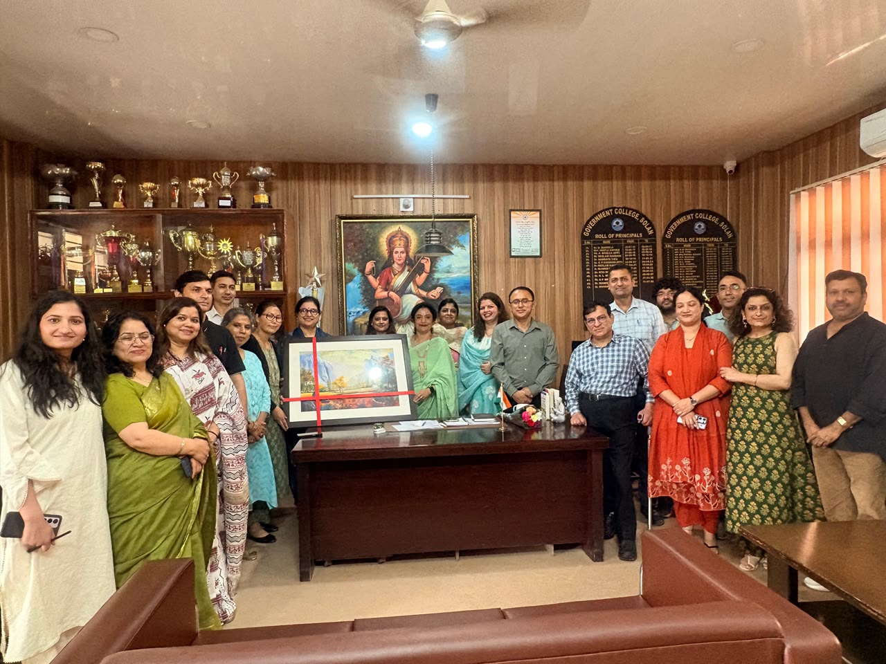 Celebrating Togetherness: A Memorable Staff Moment